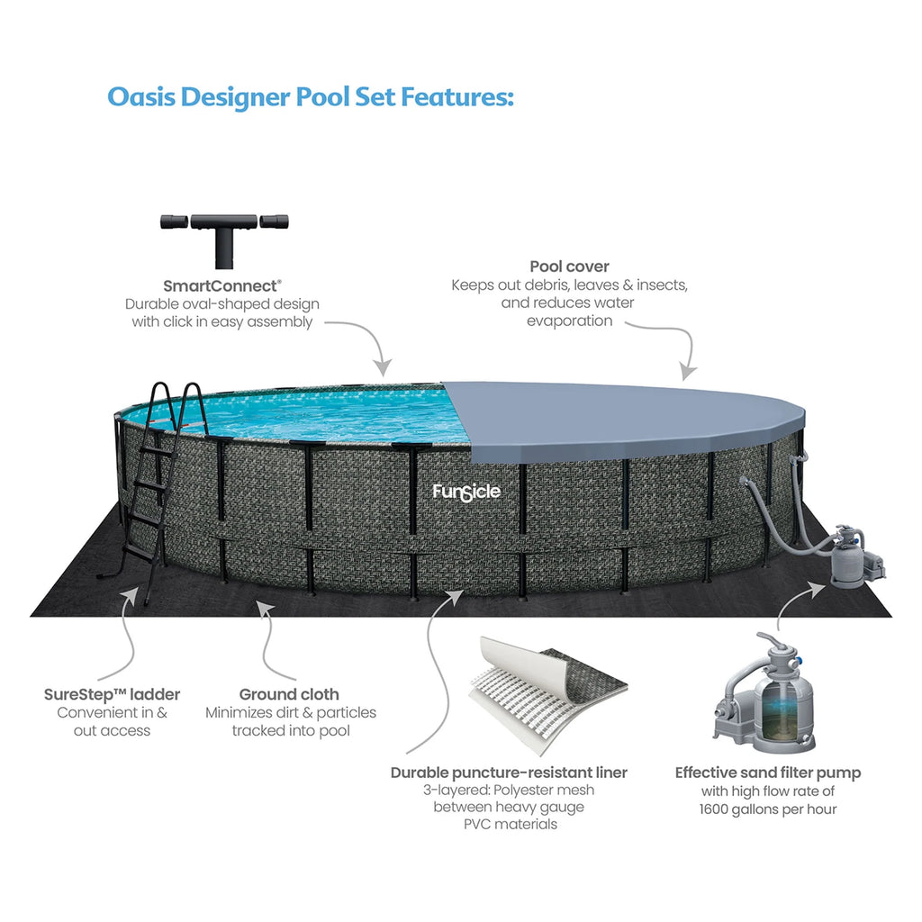 20' x 48 Round Above Ground Pool K6545