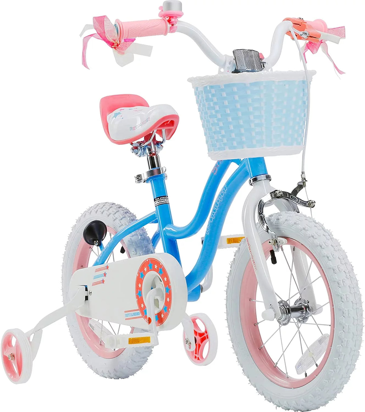 14 In Blue Kids Bike with Training Wheels R45913