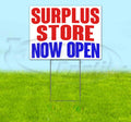 Yard Sign with Metal Step Stake K6688