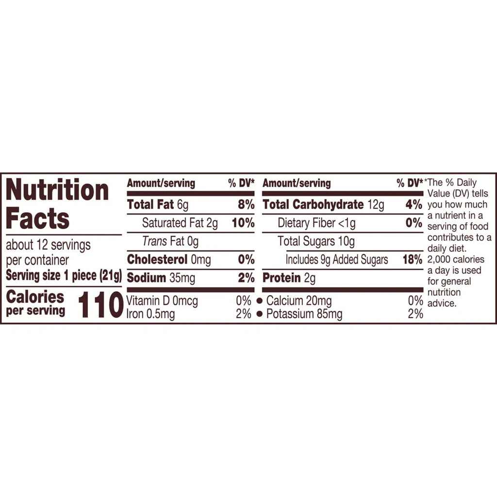 Snack Size Chocolate Covered Peanut Caramel Bar 9.12 Ounce Bag Pack of 3 W386042