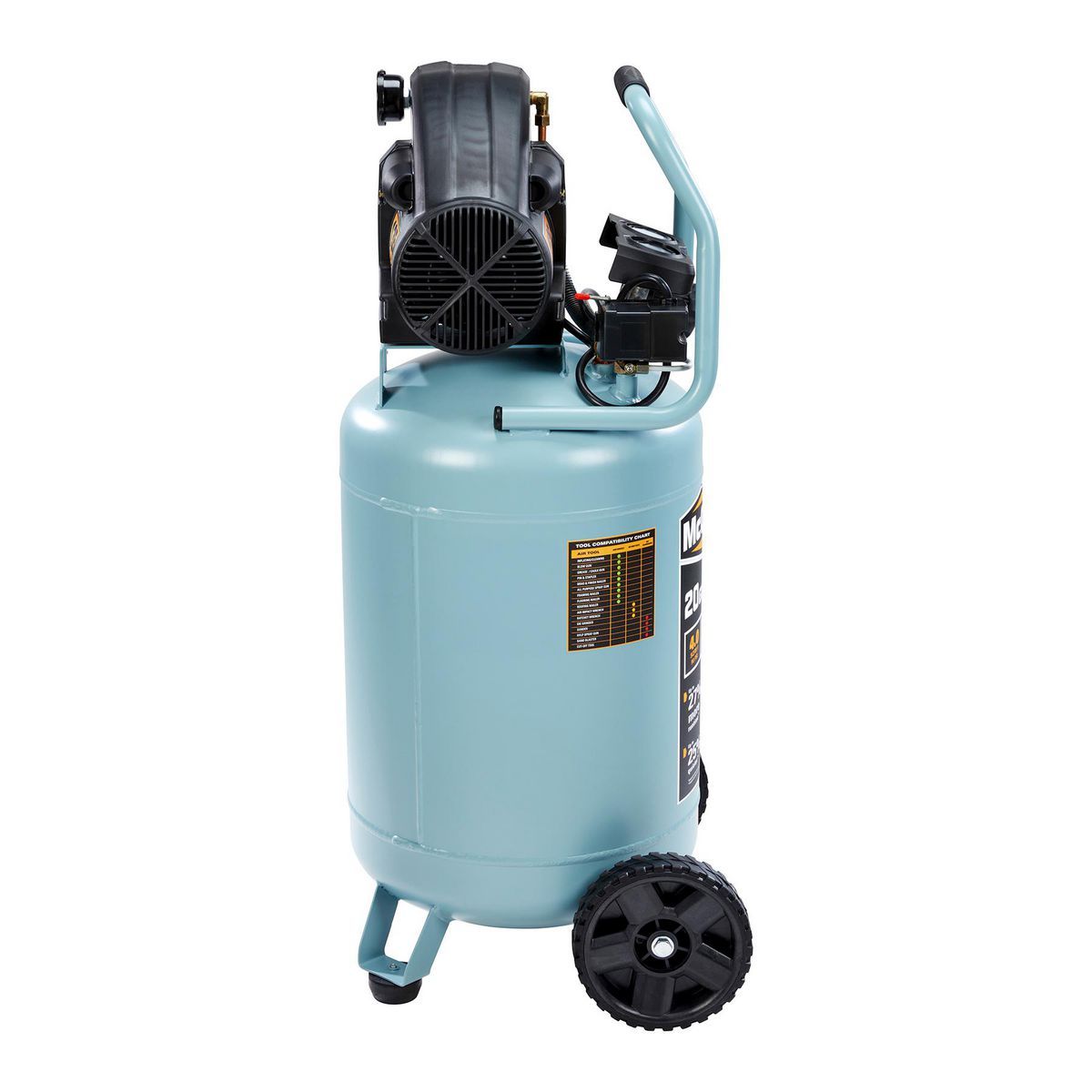 20 Gallon 135 PSI Oil-Lube Vertical Air Compressor O236