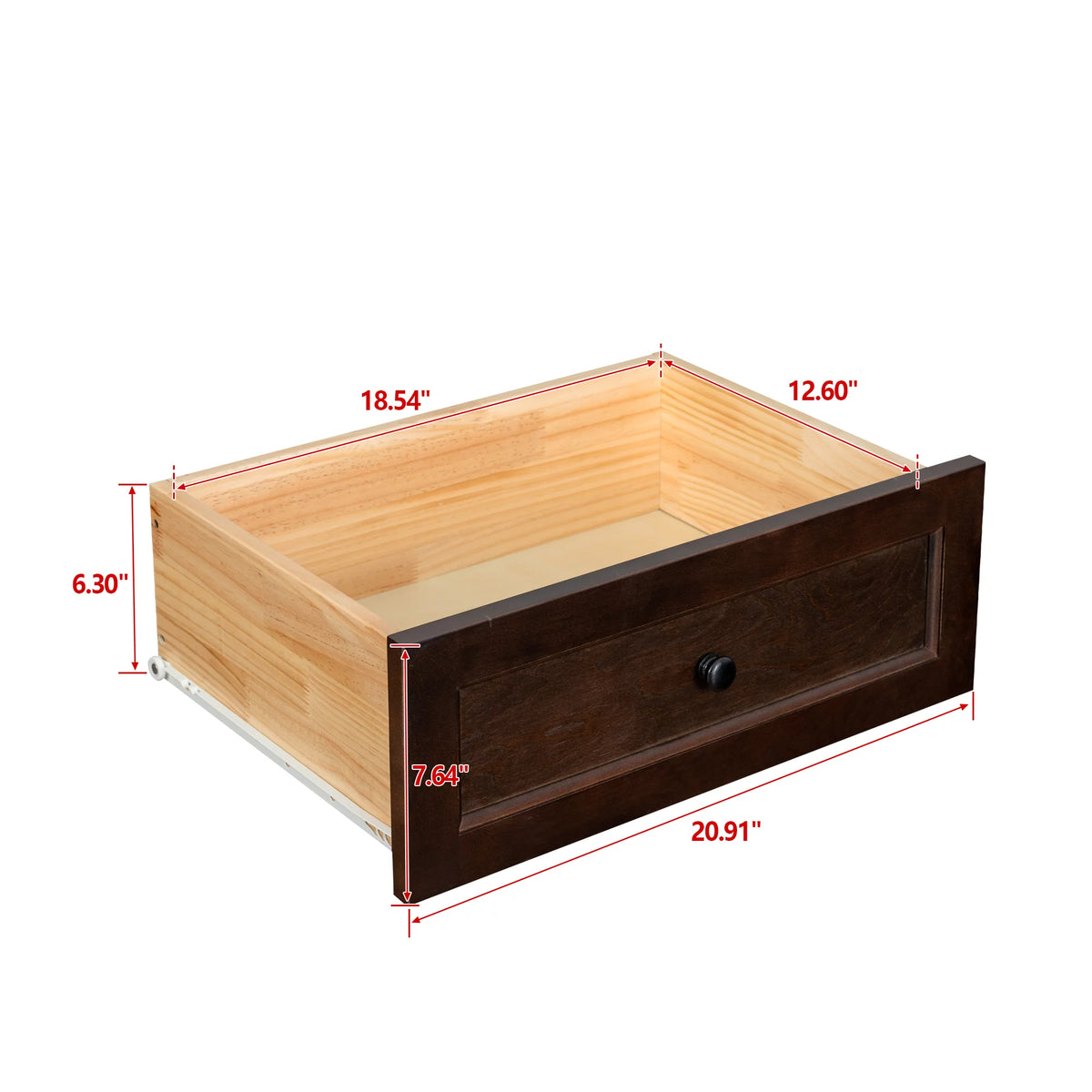 6 Drawer Wood Dresser C15036