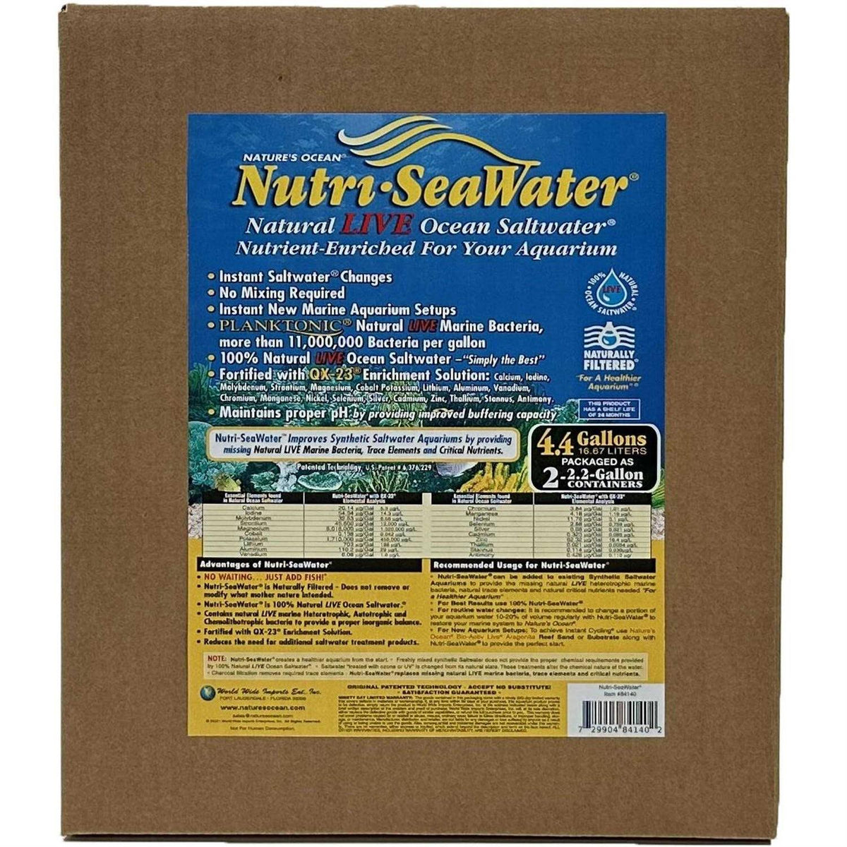 Natural Live Ocean Aquarium Saltwater M647