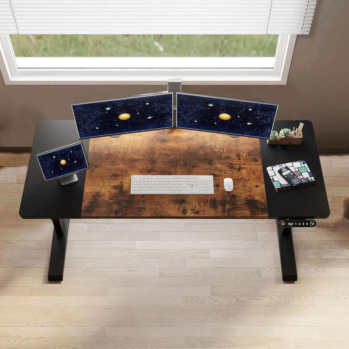 Electric Height Adjustable Standing Desk H786