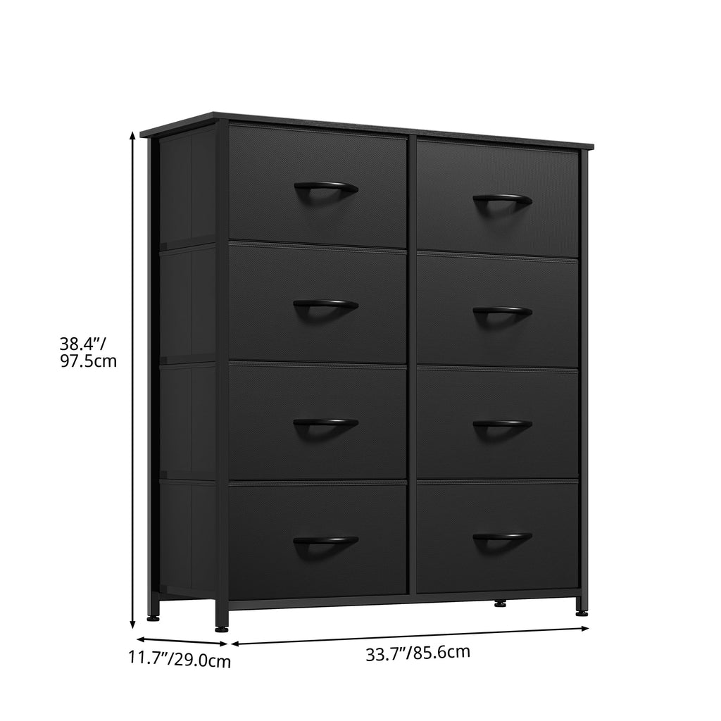8 Drawer Fabric Dresser H345699