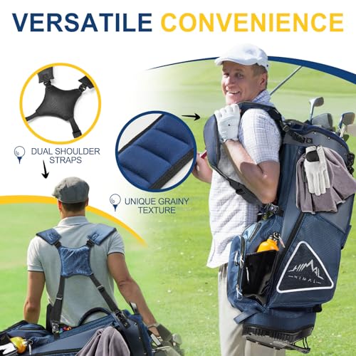 14-Way Golf Stand Bag with Rain Cover A1290