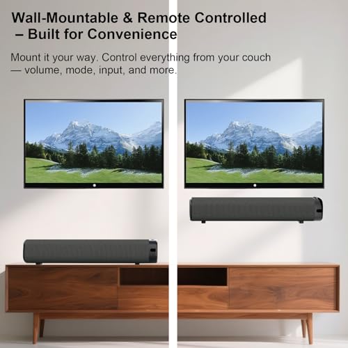 50W Bluetooth Soundbar with 3D Surround Sound A83443