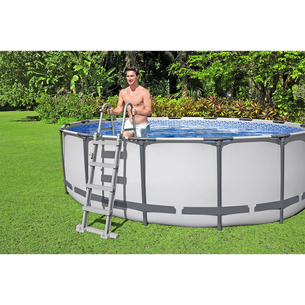 15' x 42 Round Above Ground Swimming Pool Set U6474