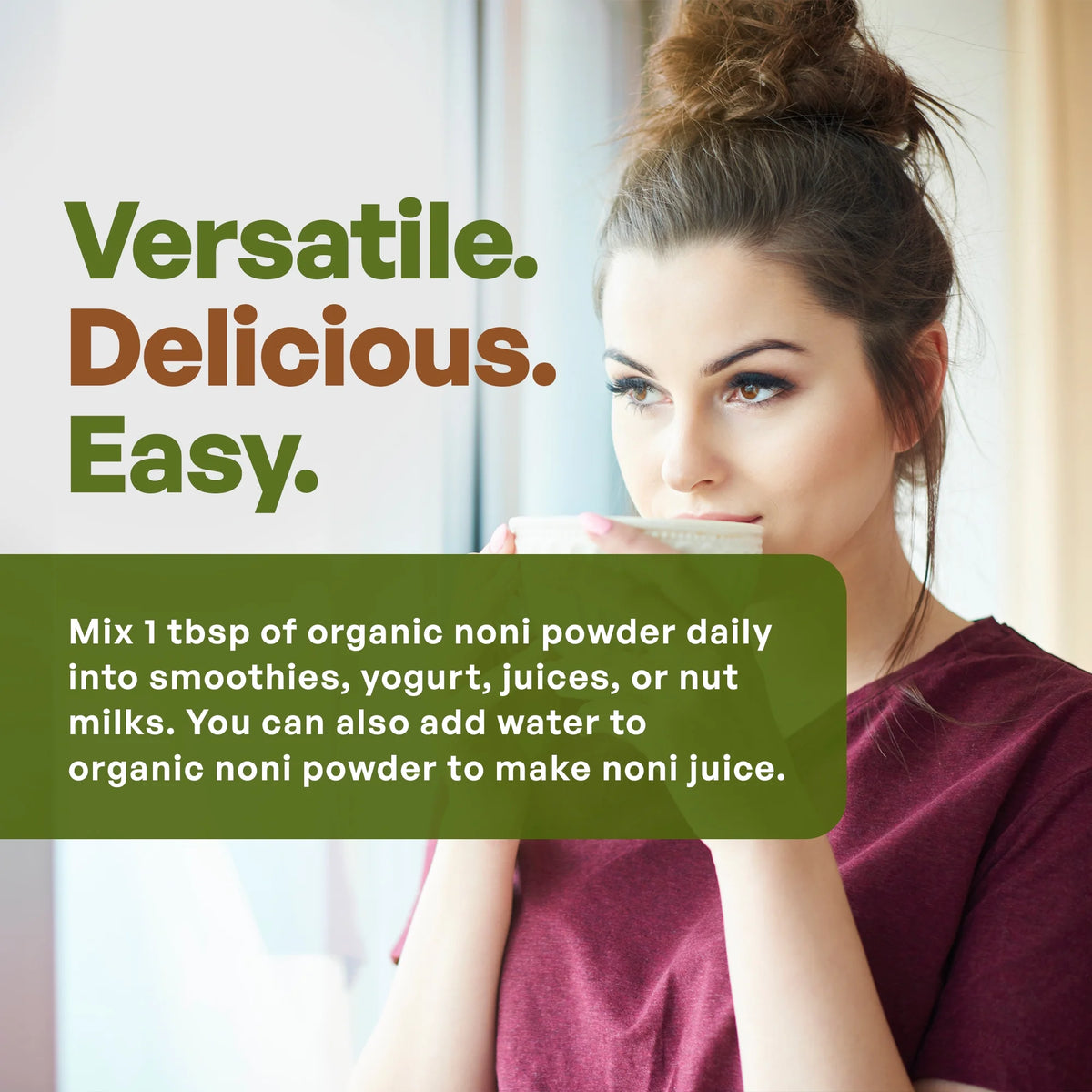 Organic Noni Fruit Powder 16 oz W7596