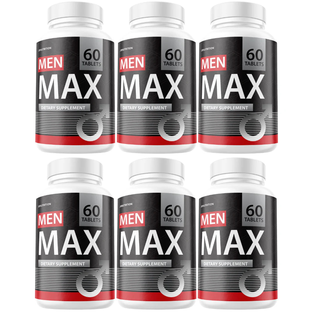 Men Max Enhancement Pills Performance & Drive 6 Bottles D893