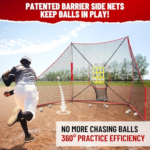12x7 FT Baseball Training Net with Carry Bag M67149