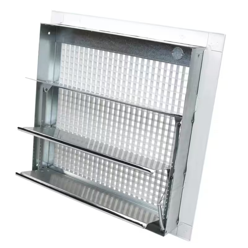 20.25 in x 14 in 1452 CFM Green Galvanized Steel Whole House Fan S798934