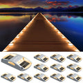 12 Pack Solar Waterproof LED Driveway Marker Lights N8883