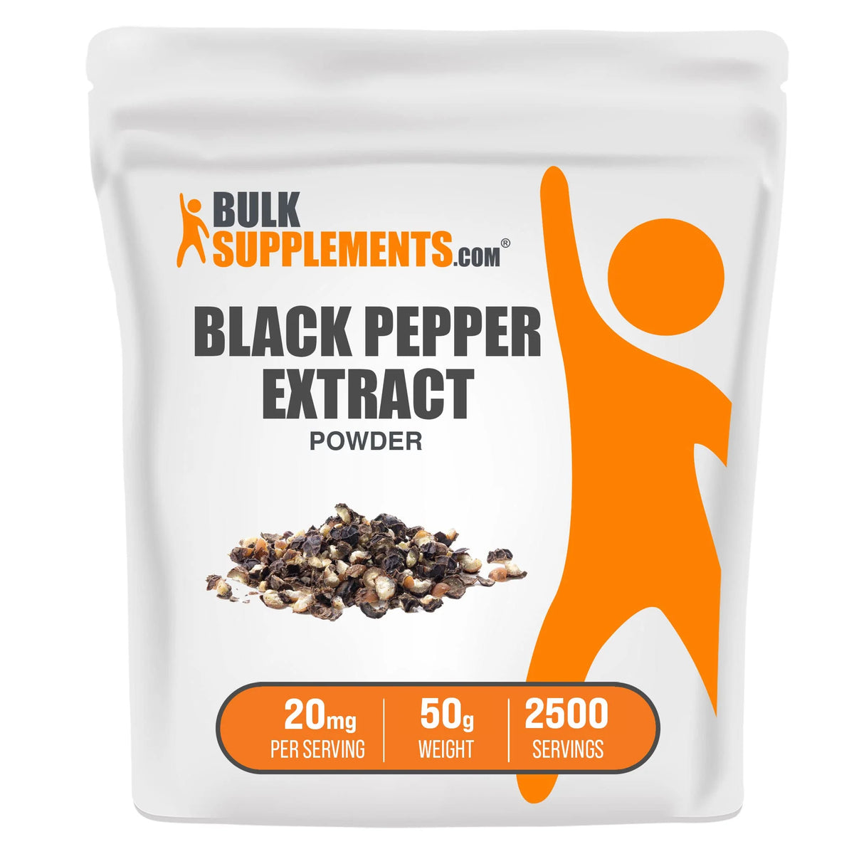 Black Pepper Extract Powder 95% Piperine 50 Grams K983219