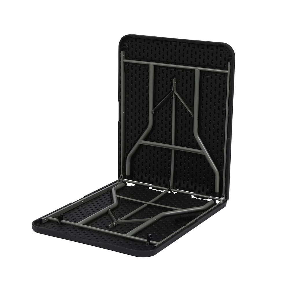 6ft Folding Table Black R144865