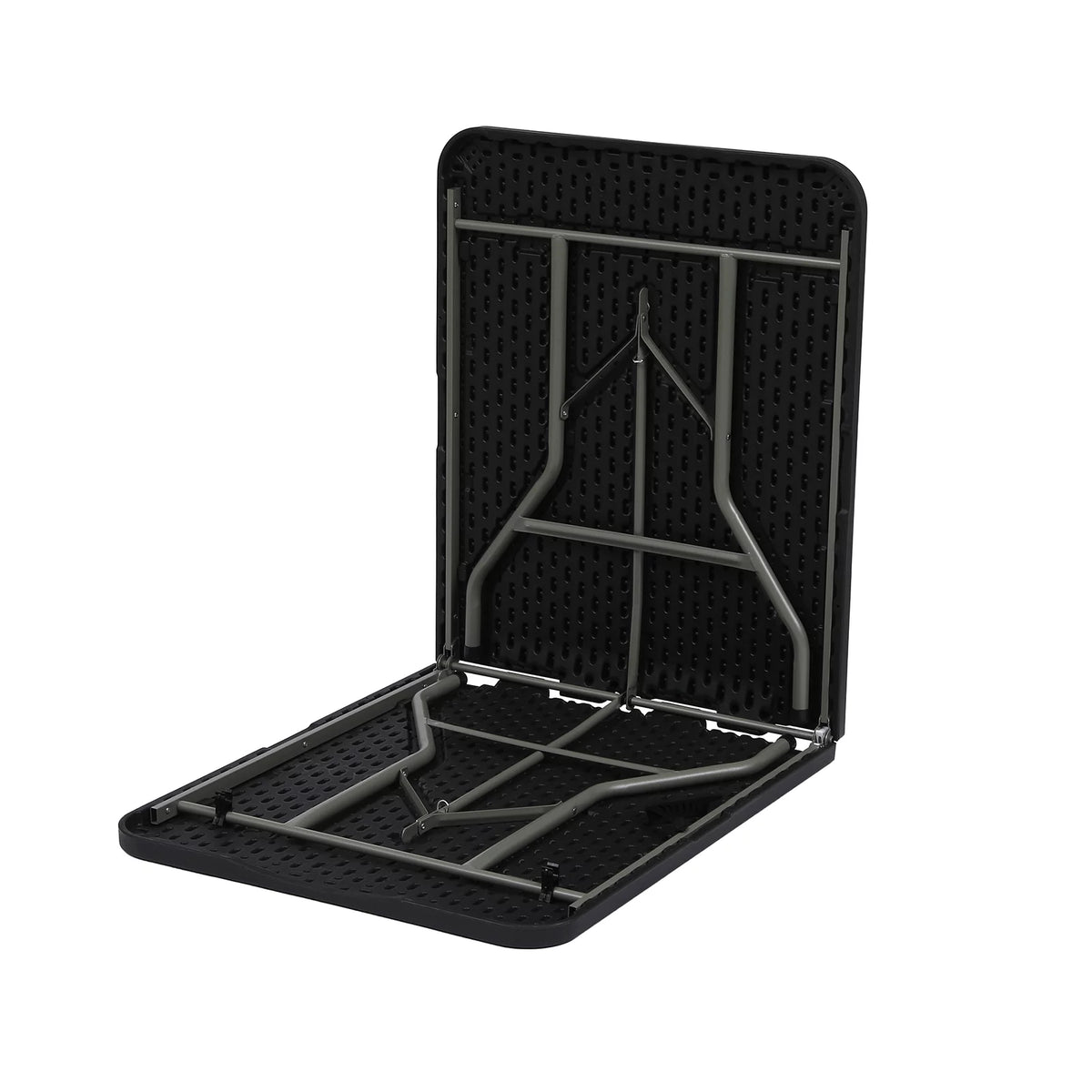 6ft Folding Table Black R144865