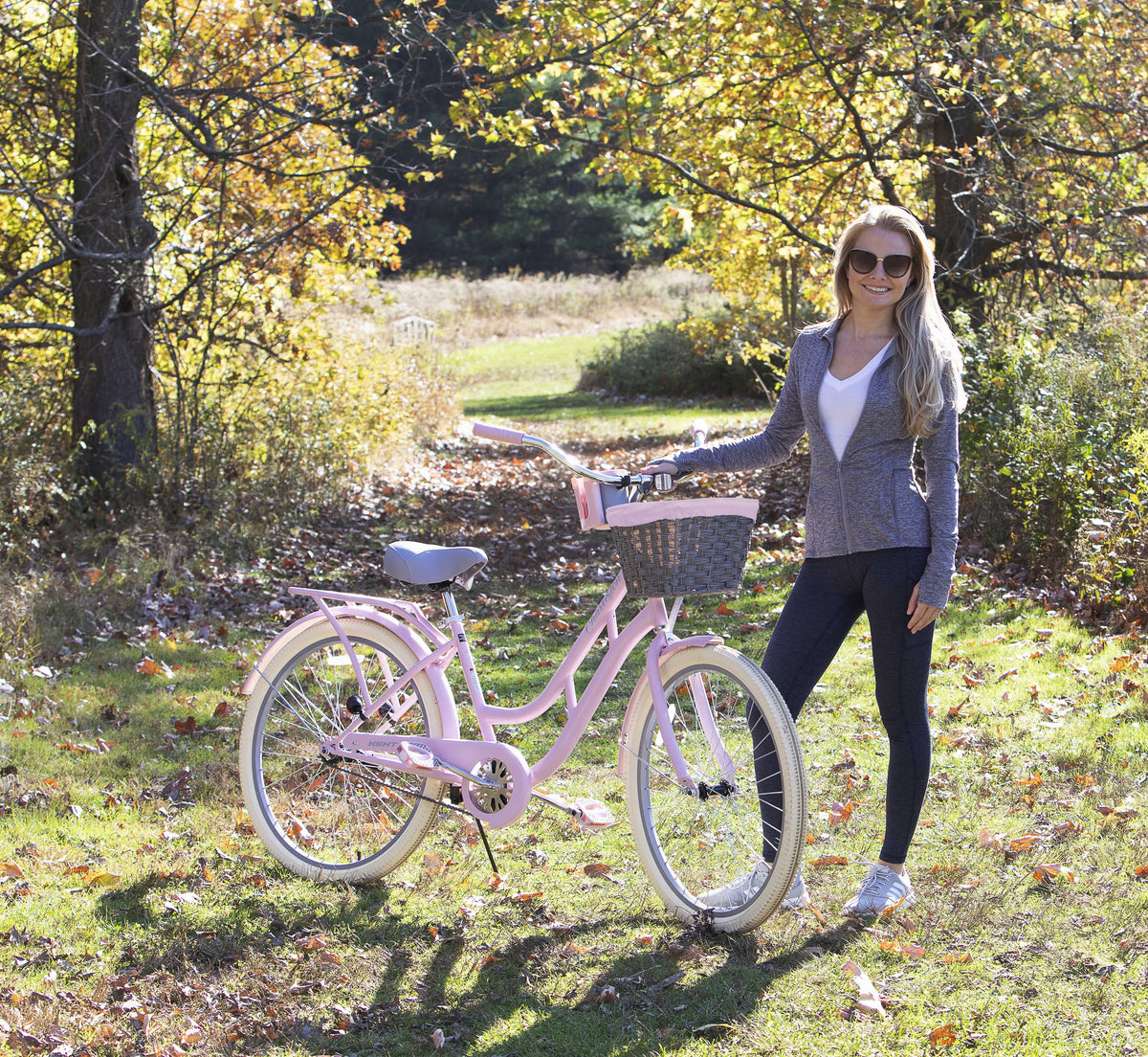 Pink Cruiser Bike E7351