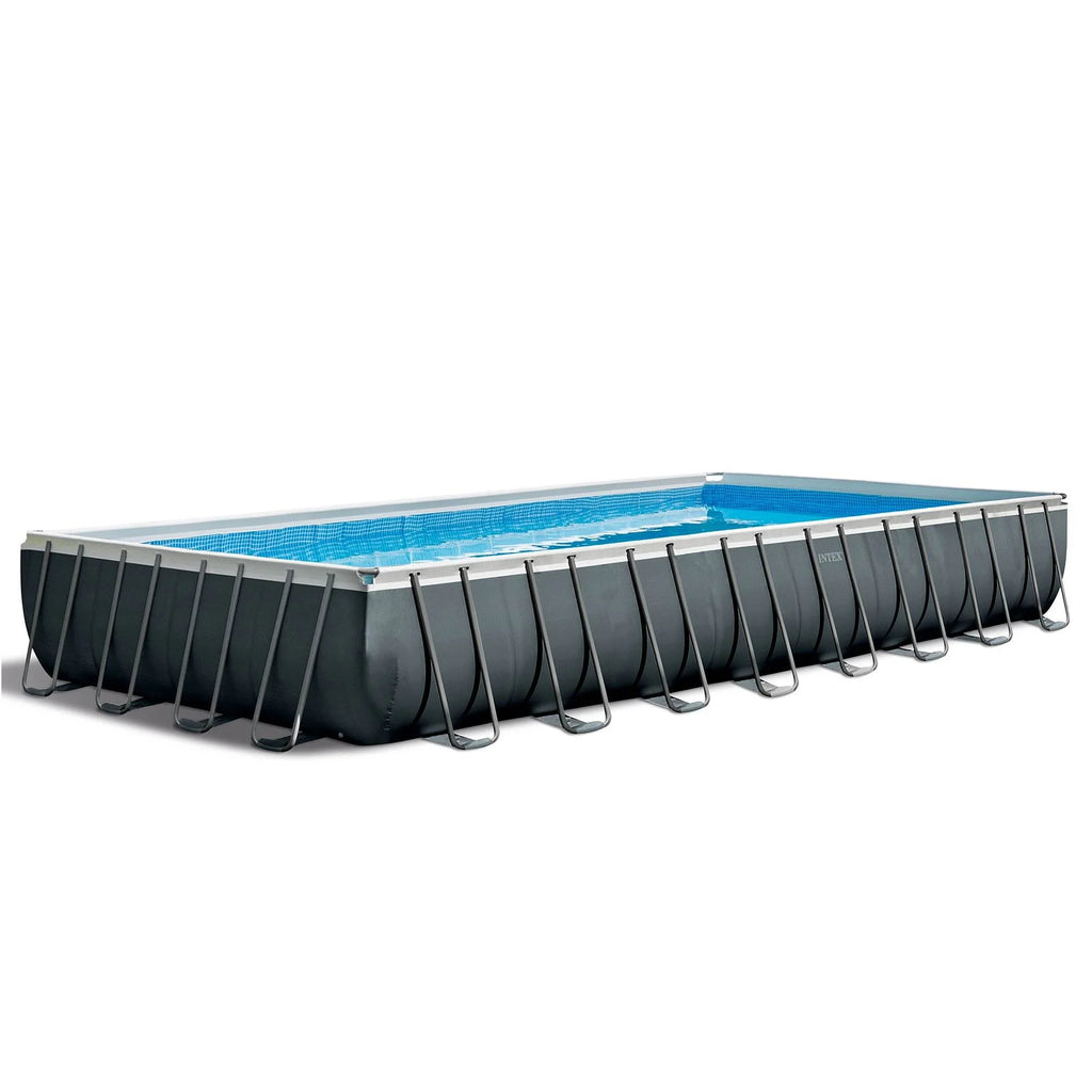 32ft x 16ft x 52in Rectangular Pool Set with Maintenance Kit X932230