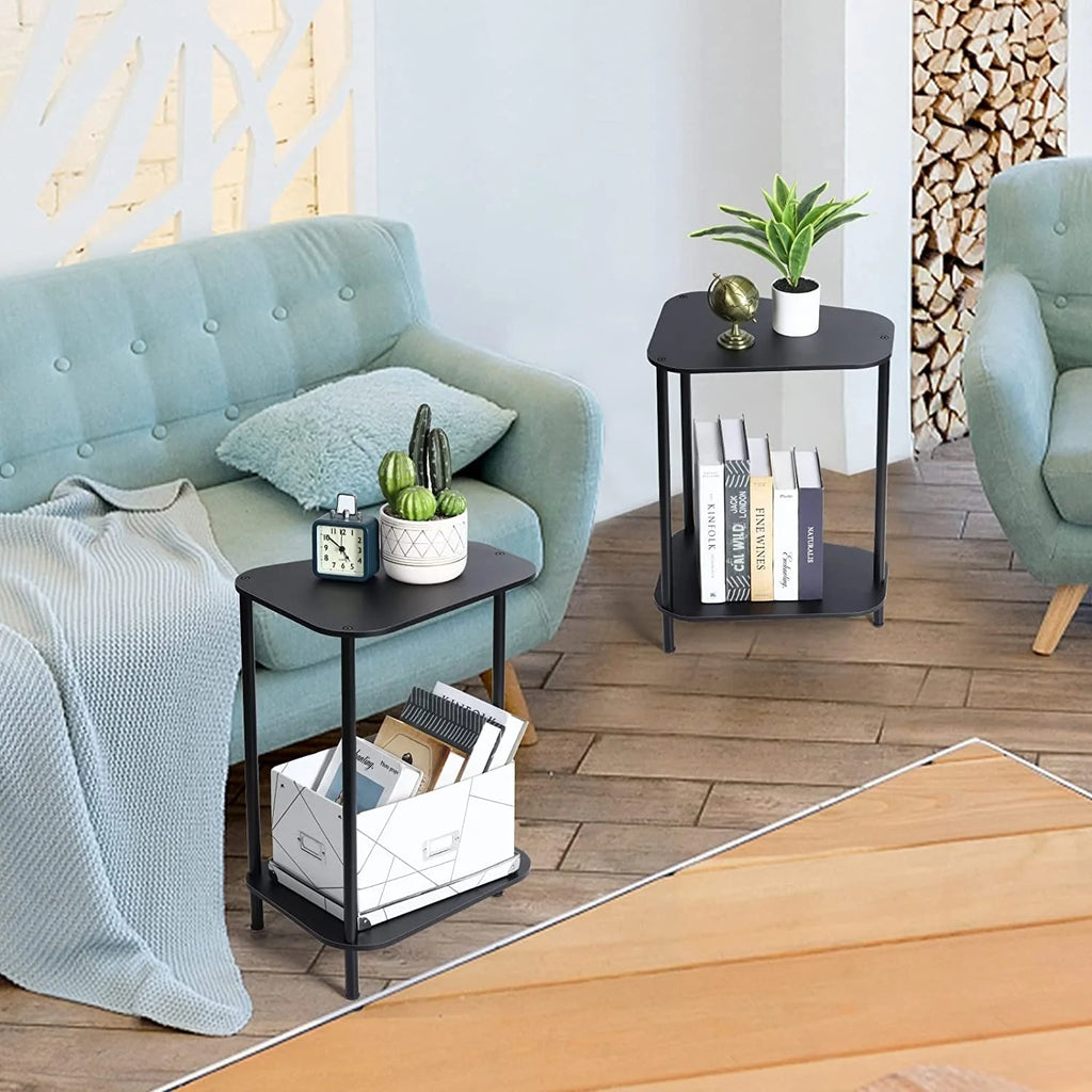 Black End Tables Set of 2 G560373