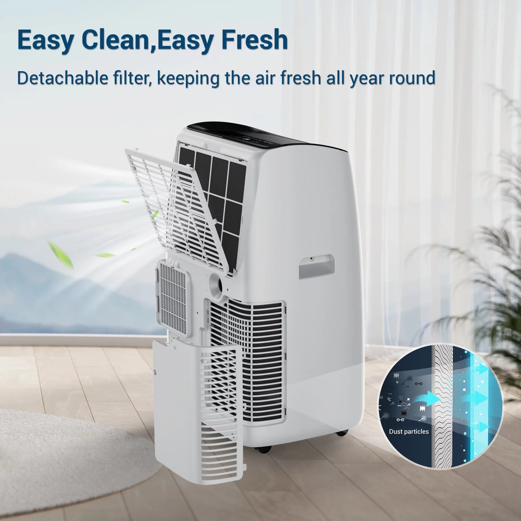 Portable Air Conditioner 10200BTU Dehumidifier Fan Remote Control Y210918
