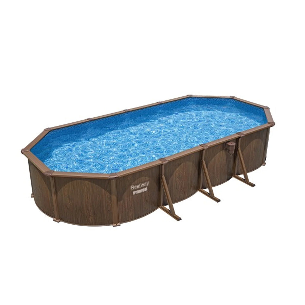 24'x12'x52 Oval Above Ground Swimming Pool Set S351243