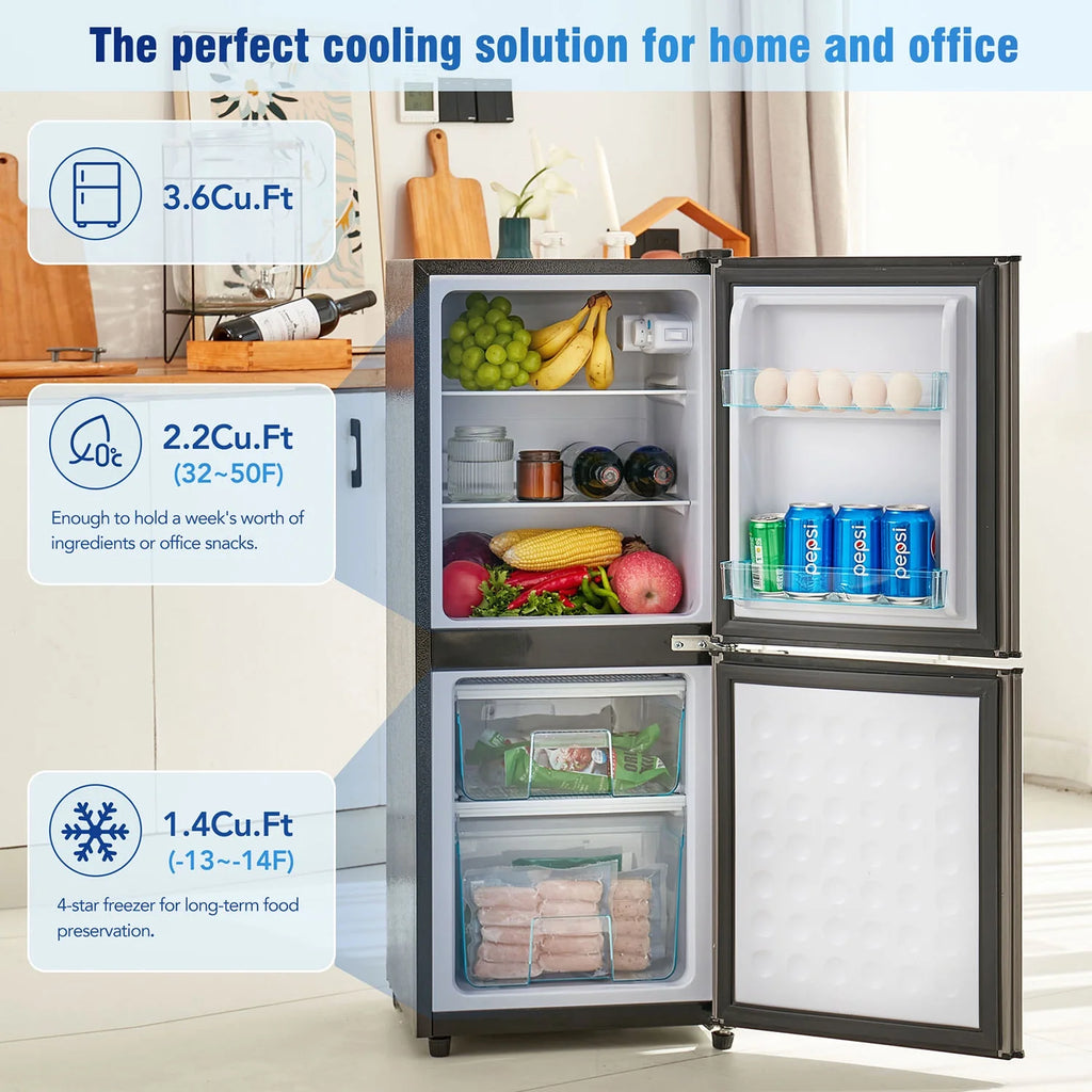 3.6Cu.Ft Dual Zone Refrigerator D1330