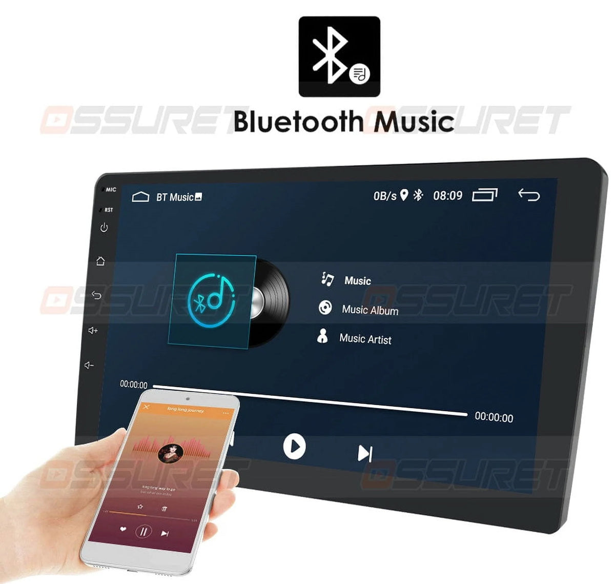 Android 12 Carplay 32GB Car Stereo Radio GPS Navigation Z83971