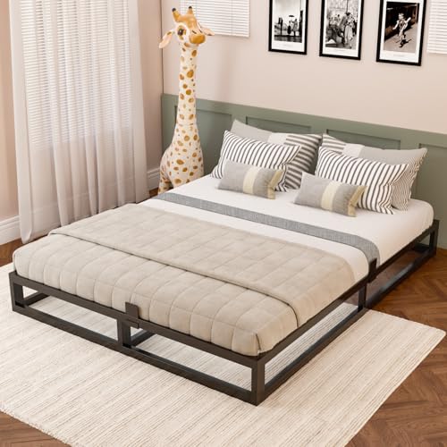 6 Inch Queen Metal Platform Bed Frame G29878