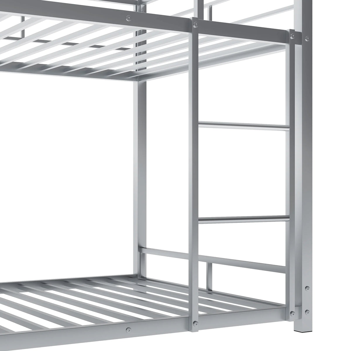 Metal Twin-over-Twin-over-Twin Bunk Bed J273